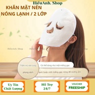 [HOT] [HOT] 2-Layer Thick Hot and Cold Compression Face Mask. Pure Cotton Towel SPA Mask Hot Compres