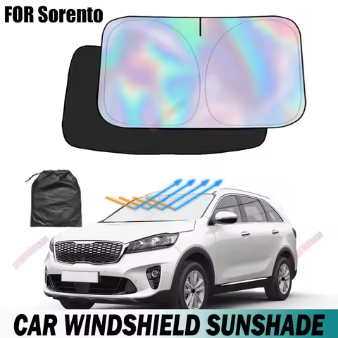 For Kia Sorento 2021-2026 Windshield Sunshade Cover Front Window UV Protection Visor Sun Shade Vehic