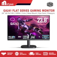 Cooler Master GA241  (VA Full HD)  GA271 (VA 2K WQHD) & GA2701 (FHD IPS ) Flat Series | 100Hz 1ms | 