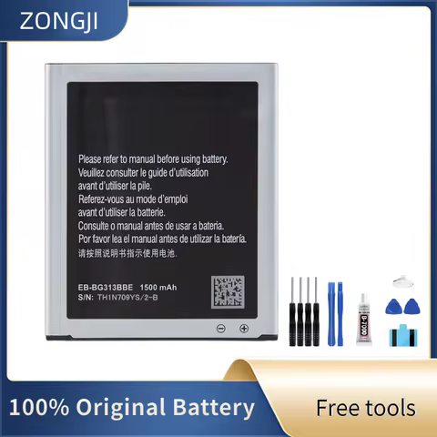 ZONGJI New Compatible Battery For Galaxy Trend 2 ACE 3 ACE4 Lite G313H S7272 J1 Mini Prime EB-BG313B