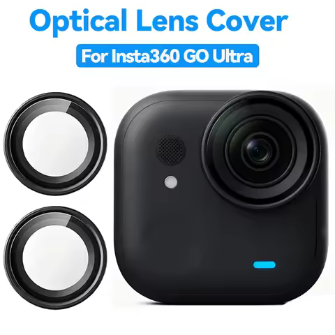 Lens Guards for Insta360 GO Ultra Glass Material Lens Protective Cover Practical Lens Protector for 