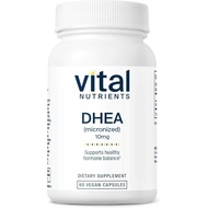 VitalNutrientsDHEA10mg-Vegetarian Micronized DHEA Supplement for Women and Men-Supports Hormonal Bal
