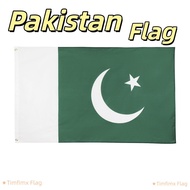 90x150cm Pakistan Flag Pakistan Flags Banner for Outdoor Celebrations Home Garden Porch Party Decora