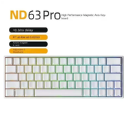 Irok ND63 PRO Magnetic switch mechanical keyboard 0 dead zone hot swappable RGB gaming 0.02mm class