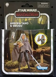 Star Wars 3.75 The Mandalorian Ahsoka Tano & Grogu 公仔