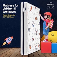 [SG Seller] Super single size pocket spring mattress for children and teenagers | Lower bunk mattress | TrendySpace