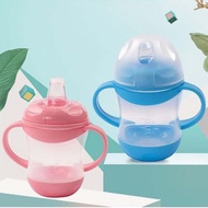 - Silicone Baby Drinking Bottle/160ML Baby Training Cup/Anti-Spill Baby Bottle