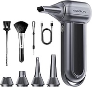 WOLFBOX MF100 Electric Air Duster-150000RPM Super Power Cordless Air Duster, Rechargeable Brushless 