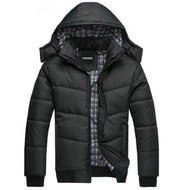 ( พร้อมส่งไซส์ M-L )ZASHION เสื้อโค้ทกันหนาว เสื้อเเจ็คเก็ตกันหนาวผู้ชาย กันหิมะ มีฮูท 2021 Winter M