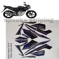 UNGU Striping sticker for yamaha vixion 2010 / 2011 gray purple