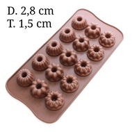 15 cavity mini tart silicone mold