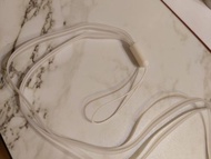 白色膠掛頸手機繩 不可拆