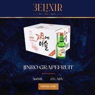 Jinro Soju Grapefruit (20x360ML)