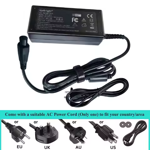 3Hole 54.6V 2A AC/DC Adapter Charger for iScooter IX3 IX4 800W 48V10Ah 720Wh 48VDC 10000mAh Li-ion B