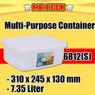 [MR.COOK] Bekas Food Container Multi-Purpose Container Rectangular Food Container Bekas Makanan NCI 