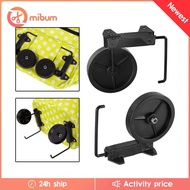 [Mibum] 2Pcs Luggage Suitcase Wheels Luggage Wheels Folding Caster Wheels for Luggage Box Travelling Bag Parts