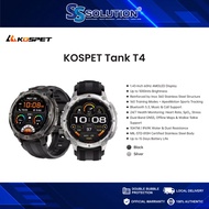 KOSPET Tank T4 I 1.43" AMOLED Display I GPS I Dual-Band GNSS I 10ATM I IP69K Water and Dust Resistan
