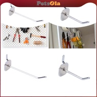 PETSOLA 10x Pegboard Hooks Attachment Slatwall Hook Supermarket Shelf Hanger Panel Pegboard Hooks fo