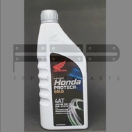Honda Protech Gold 4AT Engine Oil (Gray Cap) (08233-2MBK8LT1) Injector And Carburetor (V-Matic Autom