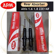 ( 100% ORIGINAL APM ) TOYOTA ALTIS 1.6 1.8 ZZE141 ZZE142 REAR SHOCK ABSORBER U3188M PRICE FOR 1 PCS