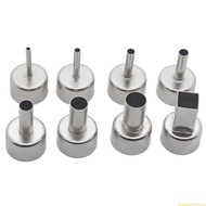SUN 8Pcs Welding Nozzle Tip Heat  Nozzle Sleeve Hot Air  Nozzle Replacement for 858 858D Hot Air Rew