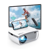 Aukey RD-850 Wireless Wi-Fi Mini Projector with 1080p Resolution Support