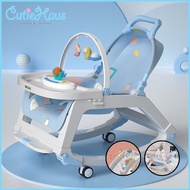 Cutiehaus 5 in 1 Baby Rocking Bouncer Newborn Toddler Music Swing Sleeping Cradle Comfort Chair Baby