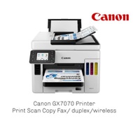 Canon Maxify GX6070  GX7070 A4 Ink Tank Printer(Auto Duplex Print, Scan, Copy)/600x1200dpi/2.7"Touch