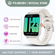 FILIEKEU Fashion SmartWatch For Woman Bluetooth Call Play Music Custom Wallpaper Smart Watch For Men For Android And IOS