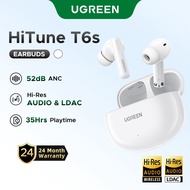 UGREEN HiTune T6 Hybrid Active Noise-Cancelling Earbuds Active Noise Cancellation Bluetooth 5.3 Low-