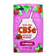 Yerba Mate CBSE Frutos Del Bosque/Red Berries Yerba Mate Health Drink 500g (ARGENTINA)