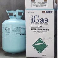 IGAS A/C R134a Refrigerant Gas (Fresco / Solchem) • Gas Tong Besar (13.6kg) • For Air Cond