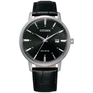 Citizen Eco-Drive Black Leather Eco-Drive Watch BM7460-11E