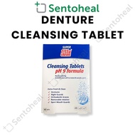 Fittydent Super Cleansing Tablet for dentures - Fitty Dent denture/ orthodontic braces cleansing tab