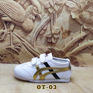 PUTIH School Shoes White Gold OT-03
