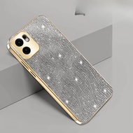 Casing For Oppo Reno 14F 13F Reno14 F Reno13 F Reno14F Reno13F 4G 5G Water ripple Luxury Electroplat