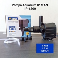 Mesin Pompa Aquarium IP MAN IP 1200 Low Watt 7watt/ Pompa Aquarium SKP-1200/ Pompa Aquarium Sakkai W