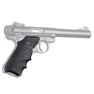 79000 Ruger MKIV Rubber Grip with Finger Grooves , Black