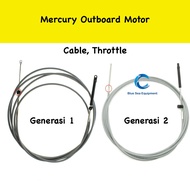 (G1 & G2 are different) Mercury Outboard Marine Remote Control Cable / Shift Throttle Cable