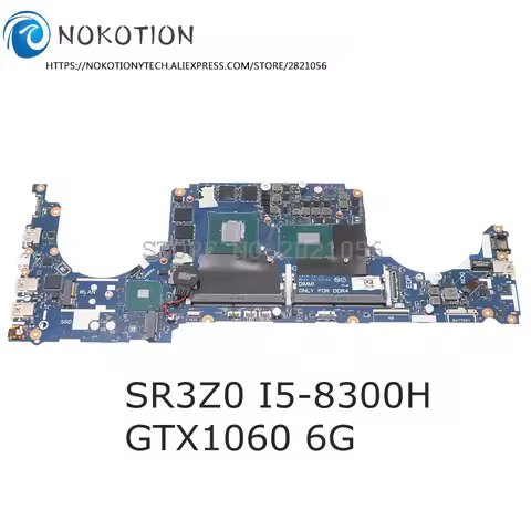 NOKOTION DDK51 DDK52 DDK53 LA-E994P CN-0KPG8D 0KPG8D For DELL VOSTRO G7 7588 laptop motherboard SR3Z