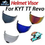 TT REVO Motorcycle Helmet Lens For KYT TT REVO Helmet Visor Windshield Shield Glasses Visor Helmet A