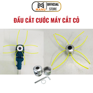 Đầu cắt cước bát cước máy cắt cỏ hợp kim nhôm lưỡi cắt cước dùng cho máy cắt cỏ xăng và máy cắt cỏ d
