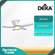 DEKA DESIGNER CEILING FAN WITH LED LIGHT Q9N