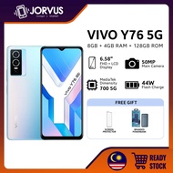 Vivo Y76 5G Smartphone | 8GB + 4GB RAM + 128GB ROM