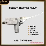 HONDA WAVE110 W110 DASH 110 CLICK ICON PCX150 BRAKE MASTER PUMP BRAKE LEVER