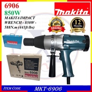 (6906 - 3/4") MAKITA IMPACT WRENCH - 850W - 588N.m (441ft lbs) - MKT-6906