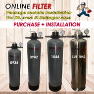 WATERMAN FILTER OUTDOOR SAND WATER FILTER WITH INSTALLATION ( KL&amp;SELANGOR ONLY  )