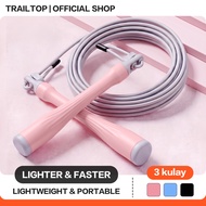 Trailtop Jumping Rope For Workout Heavy Duty Adjustable Jump Rope Sports Exercise Home Gym