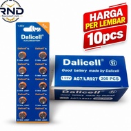 Battery 927 395 AG7 Dalicell Original Battery LR927 SR927SW - Price per Sheet