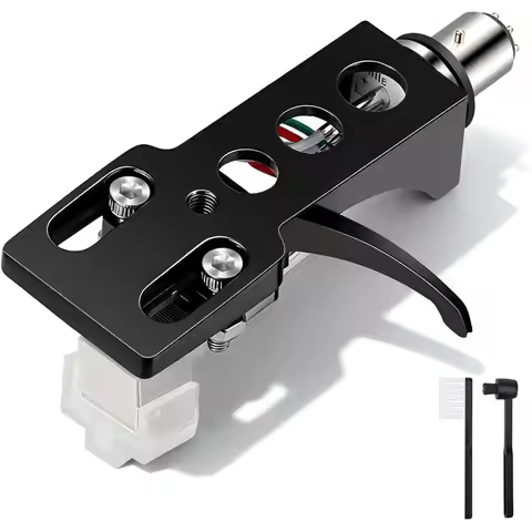 AT-3600L Magnetic Cartridge Stylus, Black Headshell For Technics SL D1,SL D1K,SL D2,SL D202,SL D205,